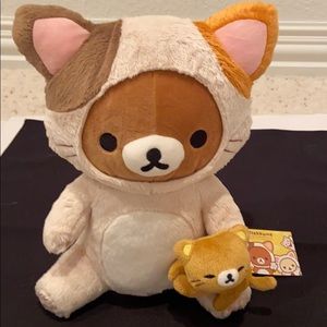 NWT Rilakkuma bear/cat costume